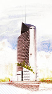 Saman Office Towers, Tehran, Iran- Competition Entry